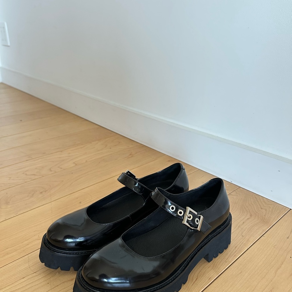 Jeffrey Campbell Black Platform Shoes